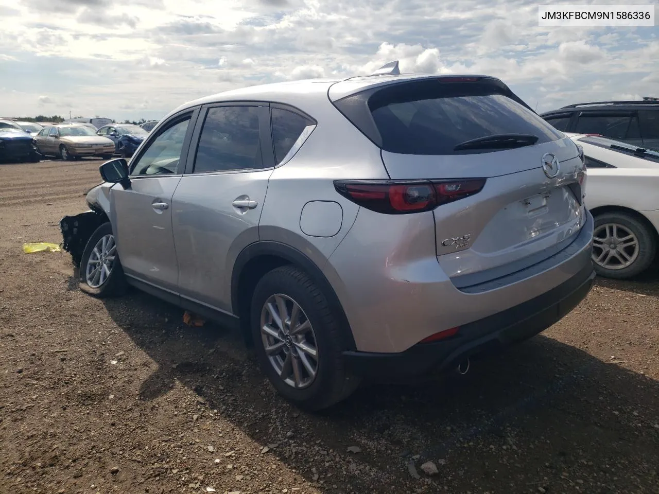 2022 Mazda Cx-5 Preferred VIN: JM3KFBCM9N1586336 Lot: 68923104