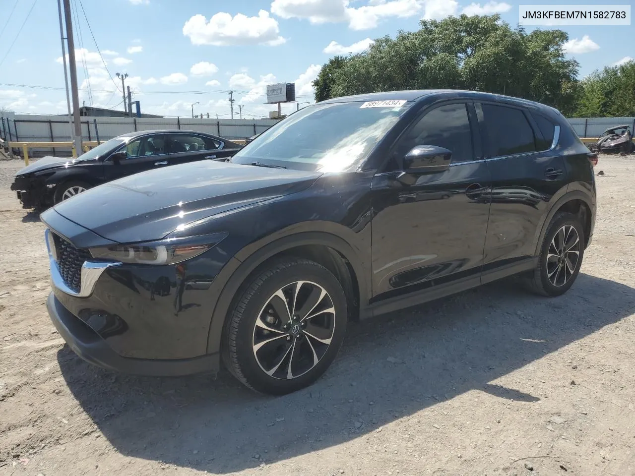 2022 Mazda Cx-5 Premium Plus VIN: JM3KFBEM7N1582783 Lot: 68971434