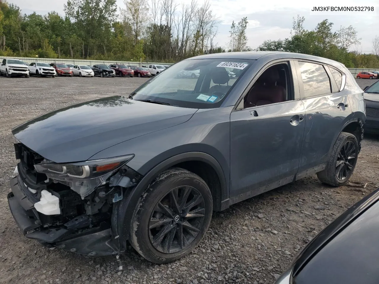 2022 Mazda Cx-5 Preferred VIN: JM3KFBCM0N0532798 Lot: 69261624