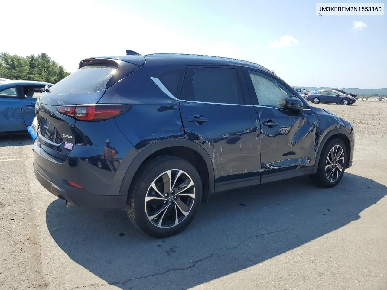 2022 Mazda Cx-5 Premium Plus VIN: JM3KFBEM2N1553160 Lot: 69263654