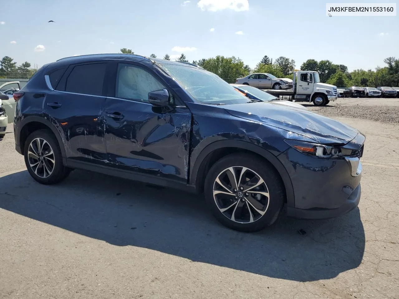 2022 Mazda Cx-5 Premium Plus VIN: JM3KFBEM2N1553160 Lot: 69263654