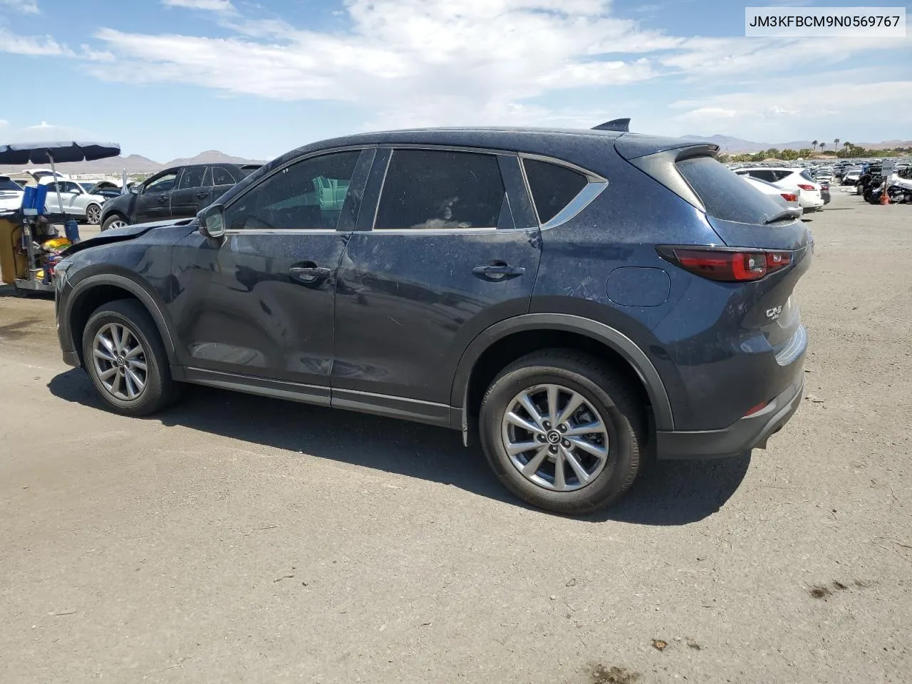 2022 Mazda Cx-5 Preferred VIN: JM3KFBCM9N0569767 Lot: 69893484