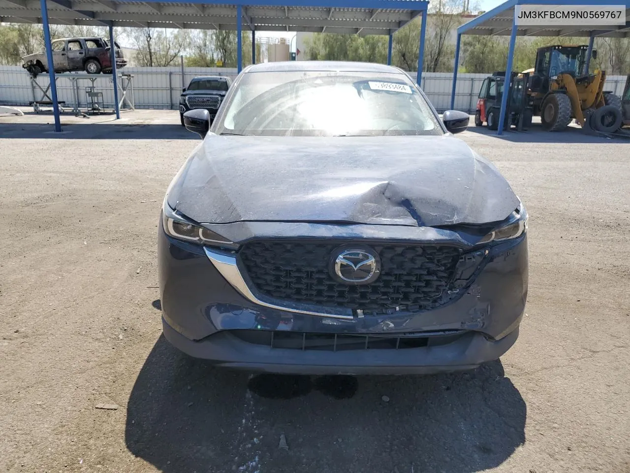 2022 Mazda Cx-5 Preferred VIN: JM3KFBCM9N0569767 Lot: 69893484