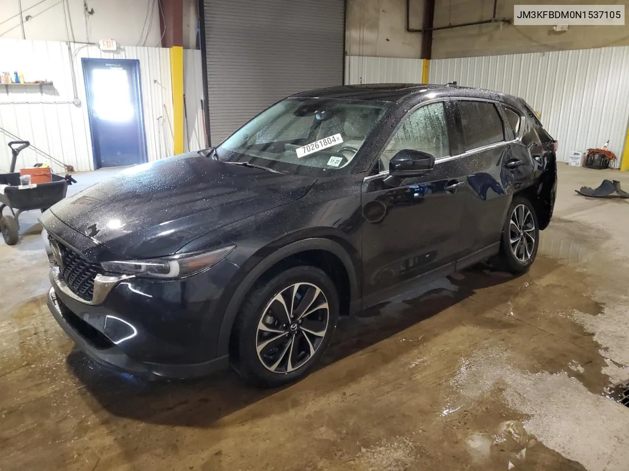 2022 Mazda Cx-5 Premium VIN: JM3KFBDM0N1537105 Lot: 70261804