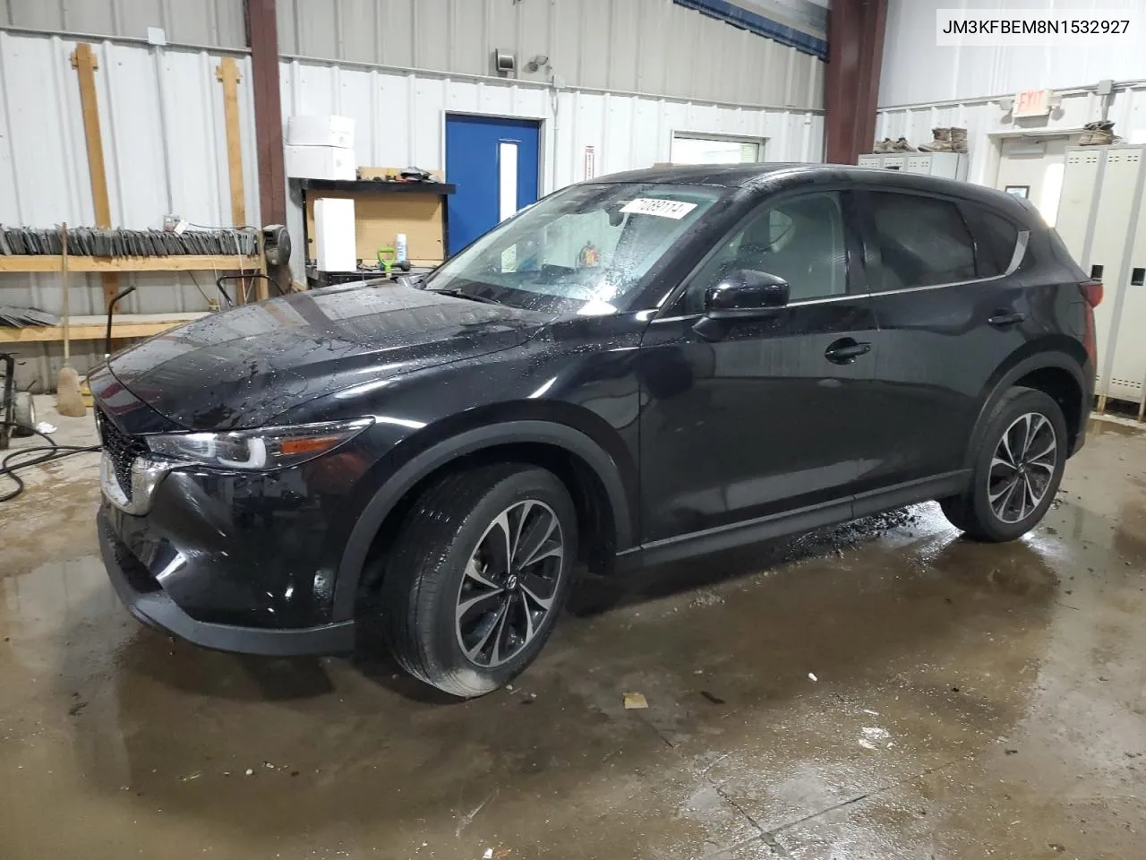 2022 Mazda Cx-5 Premium Plus VIN: JM3KFBEM8N1532927 Lot: 71089114