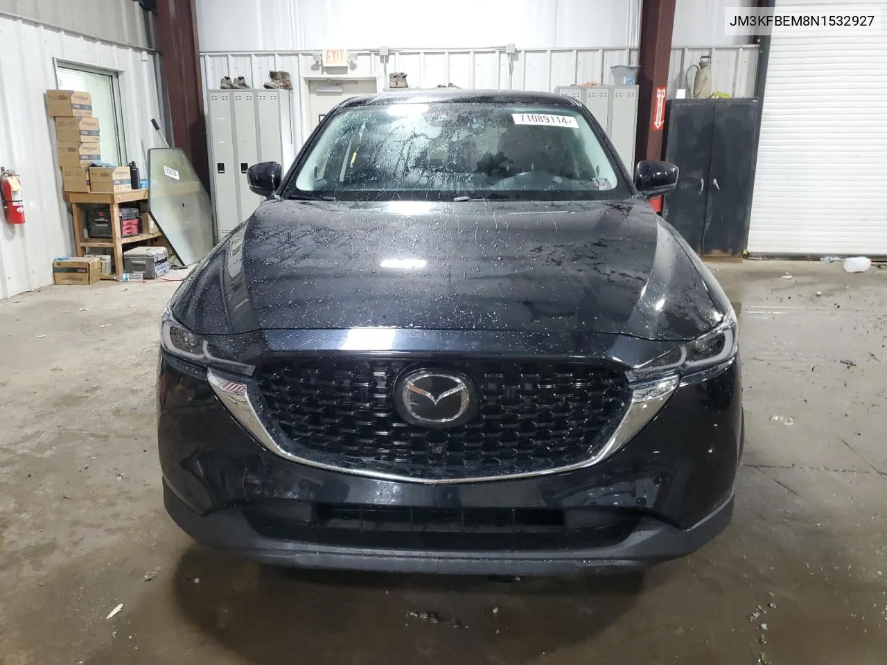 2022 Mazda Cx-5 Premium Plus VIN: JM3KFBEM8N1532927 Lot: 71089114