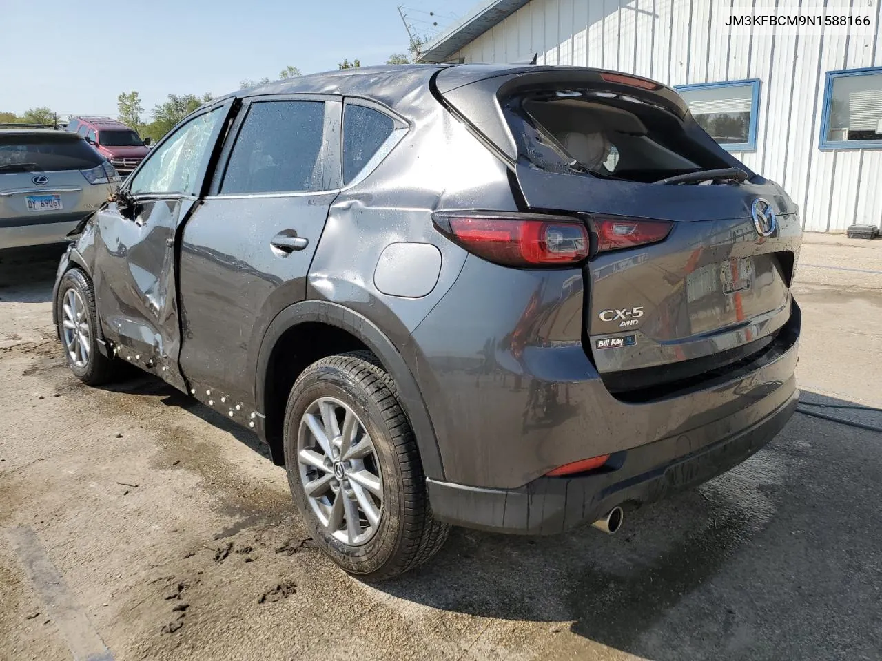 2022 Mazda Cx-5 Preferred VIN: JM3KFBCM9N1588166 Lot: 71759634