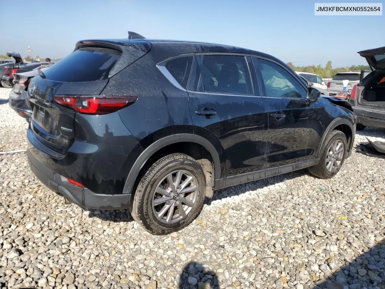 2022 Mazda Cx-5 Preferred VIN: JM3KFBCMXN0552654 Lot: 71939144