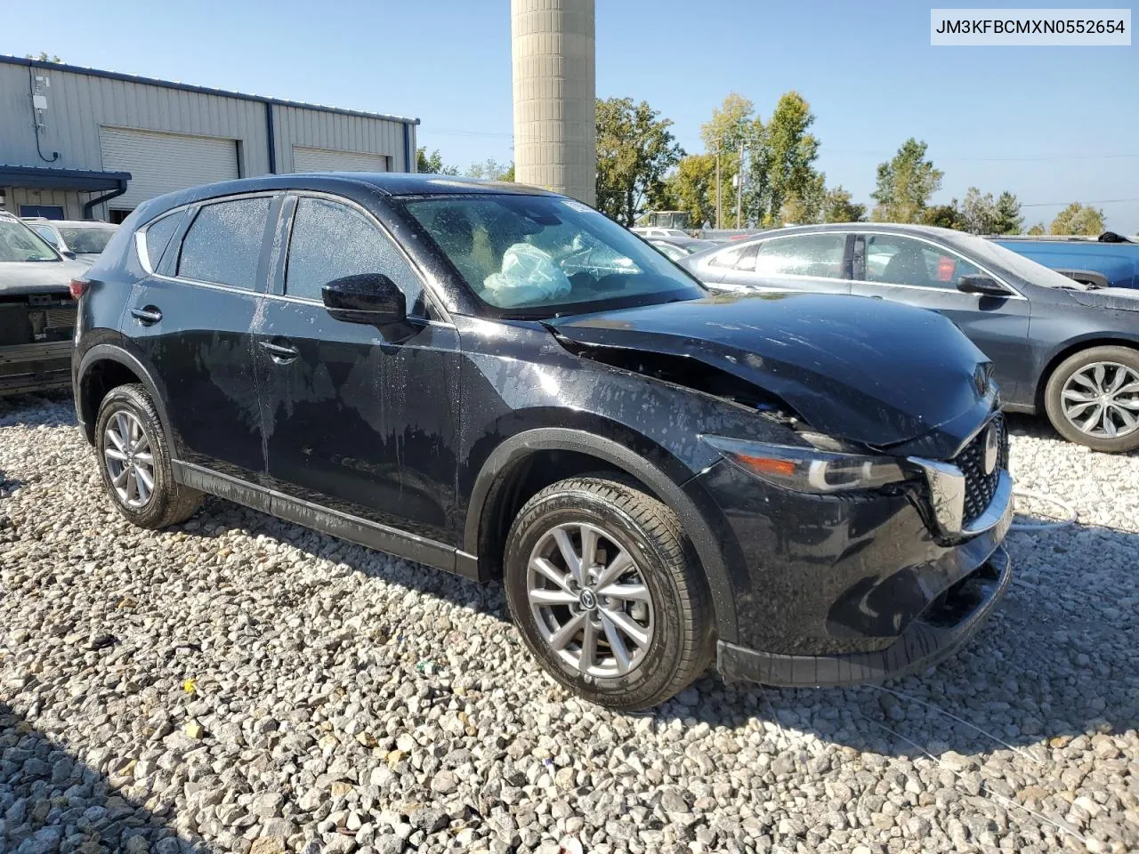 2022 Mazda Cx-5 Preferred VIN: JM3KFBCMXN0552654 Lot: 71939144