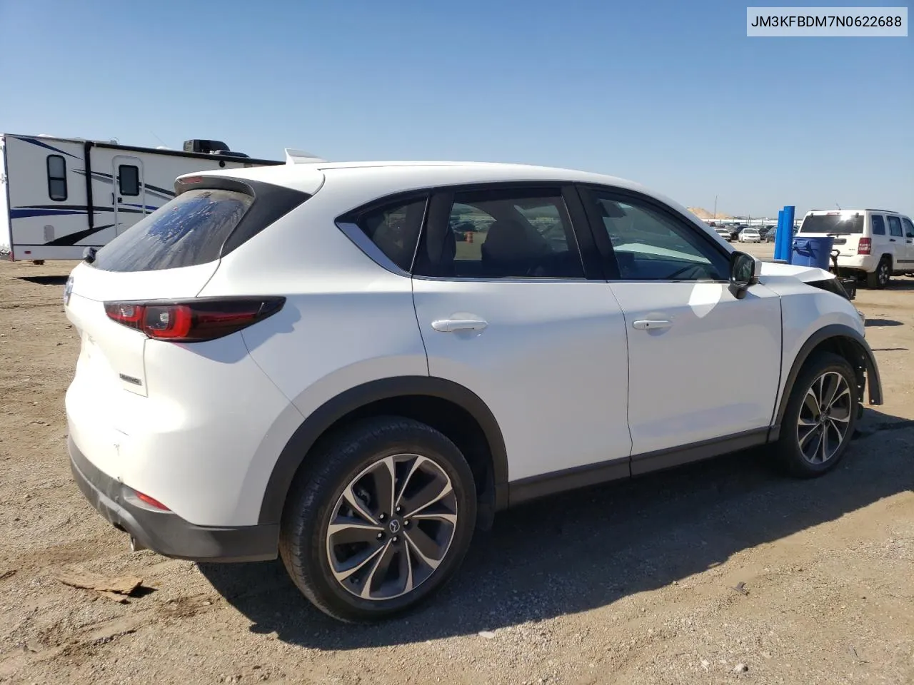 2022 Mazda Cx-5 Premium VIN: JM3KFBDM7N0622688 Lot: 73655094