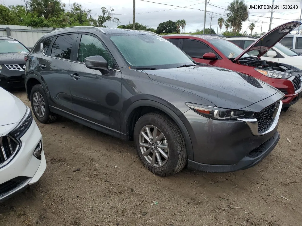 2022 Mazda Cx-5 Select VIN: JM3KFBBM6N1530243 Lot: 73836654