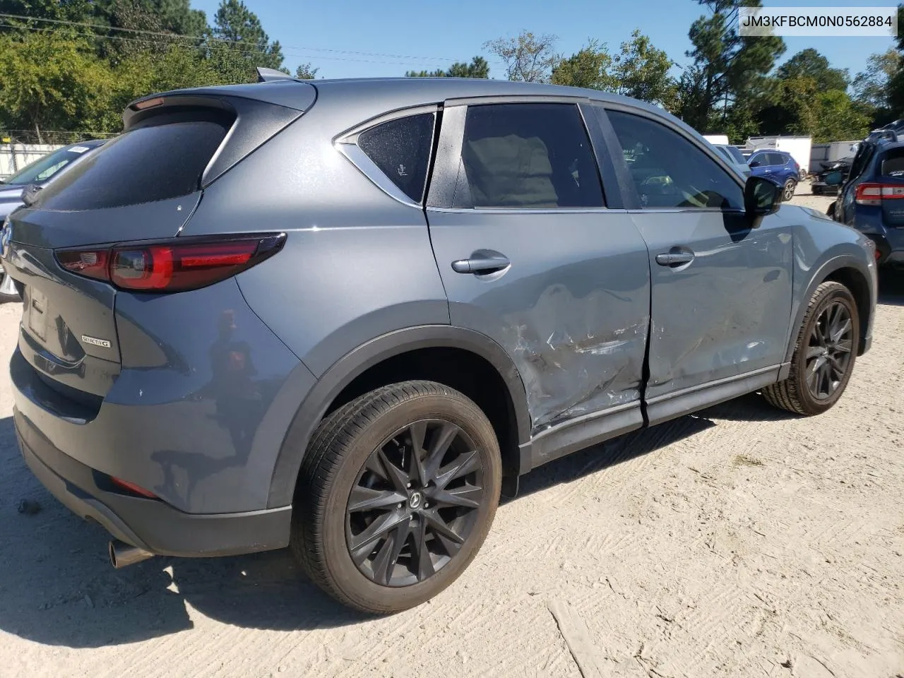 2022 Mazda Cx-5 Preferred VIN: JM3KFBCM0N0562884 Lot: 75291274