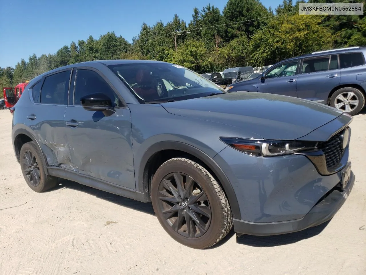 2022 Mazda Cx-5 Preferred VIN: JM3KFBCM0N0562884 Lot: 75291274