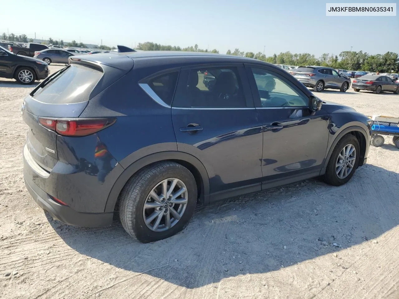 2022 Mazda Cx-5 Select VIN: JM3KFBBM8N0635341 Lot: 75840744