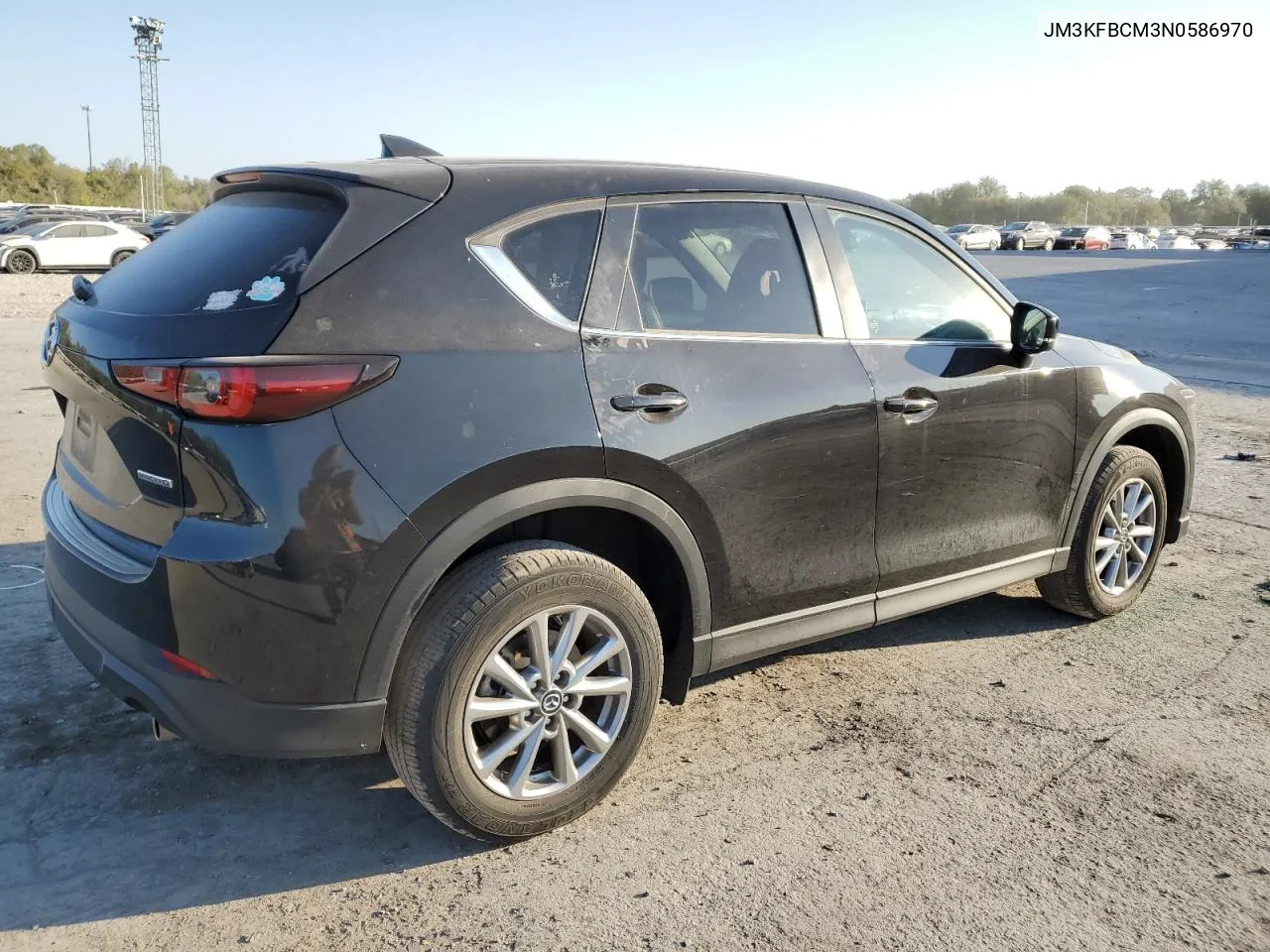 2022 Mazda Cx-5 Preferred VIN: JM3KFBCM3N0586970 Lot: 75887014