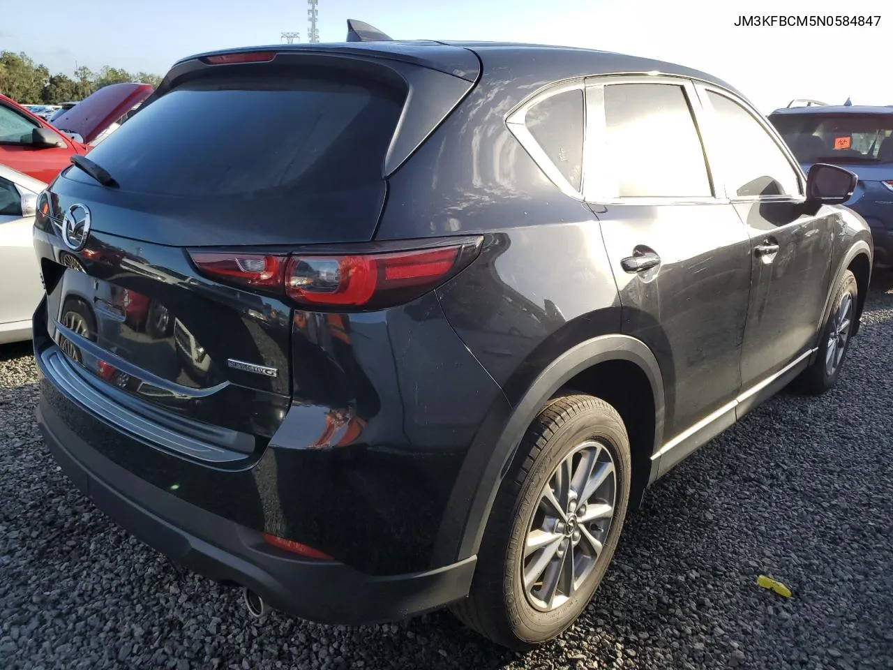 2022 Mazda Cx-5 Preferred VIN: JM3KFBCM5N0584847 Lot: 76029394