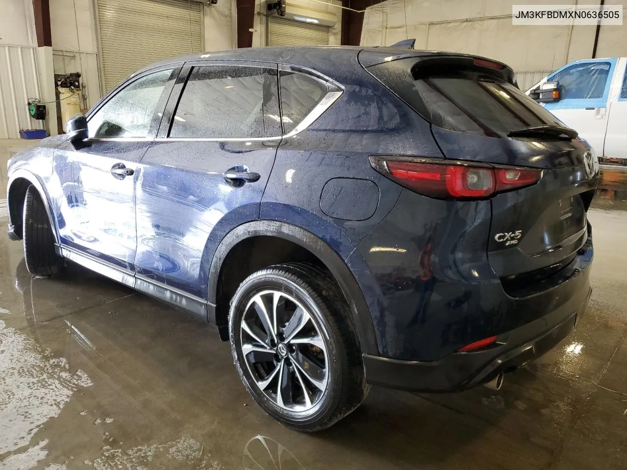 2022 Mazda Cx-5 Premium VIN: JM3KFBDMXN0636505 Lot: 77024134