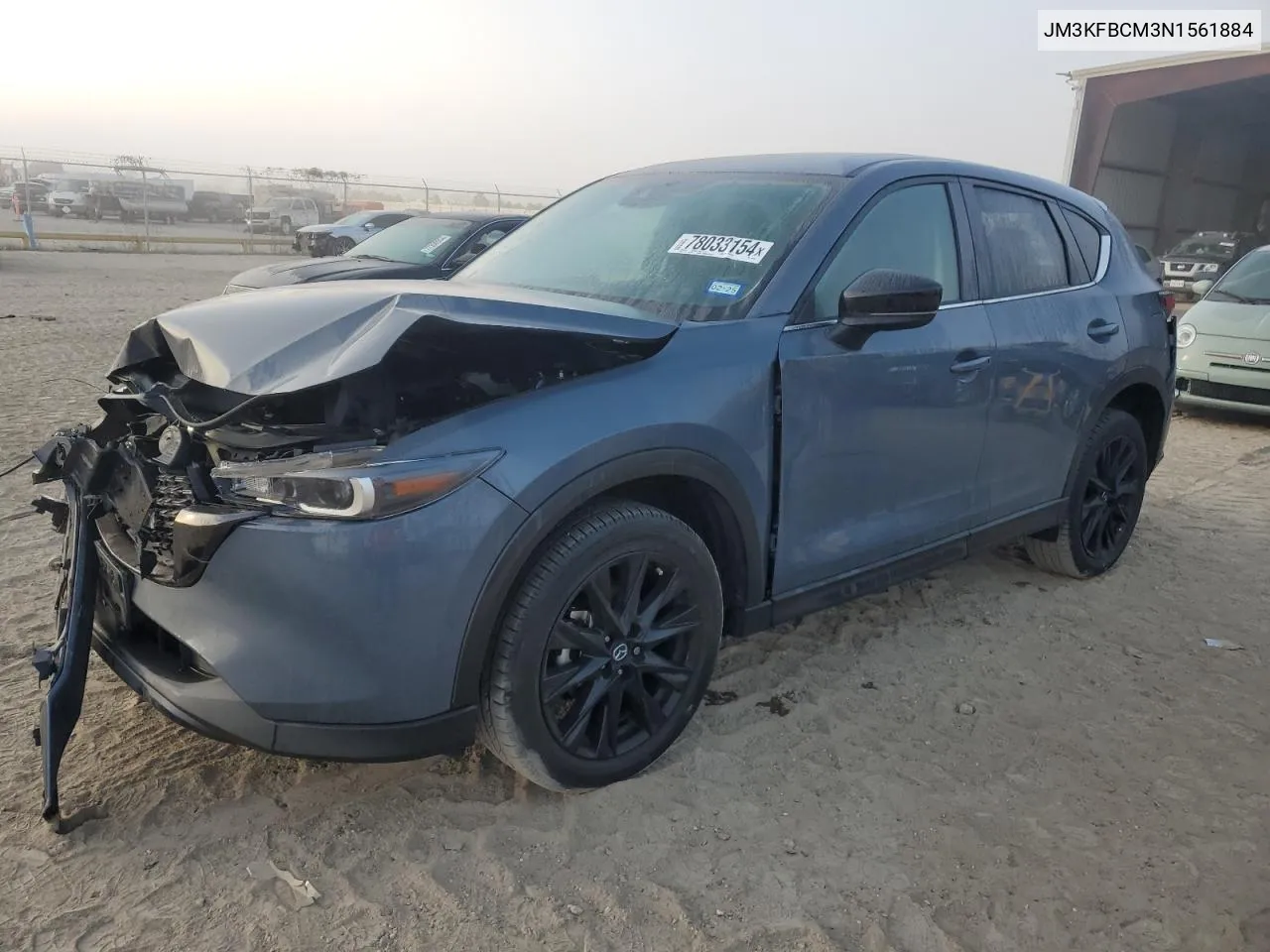 2022 Mazda Cx-5 Preferred VIN: JM3KFBCM3N1561884 Lot: 78033154