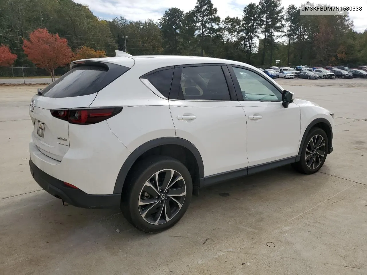 2022 Mazda Cx-5 Premium VIN: JM3KFBDM7N1580338 Lot: 78033824