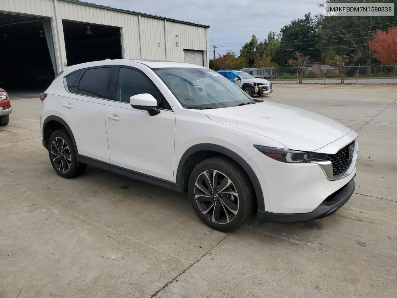 2022 Mazda Cx-5 Premium VIN: JM3KFBDM7N1580338 Lot: 78033824