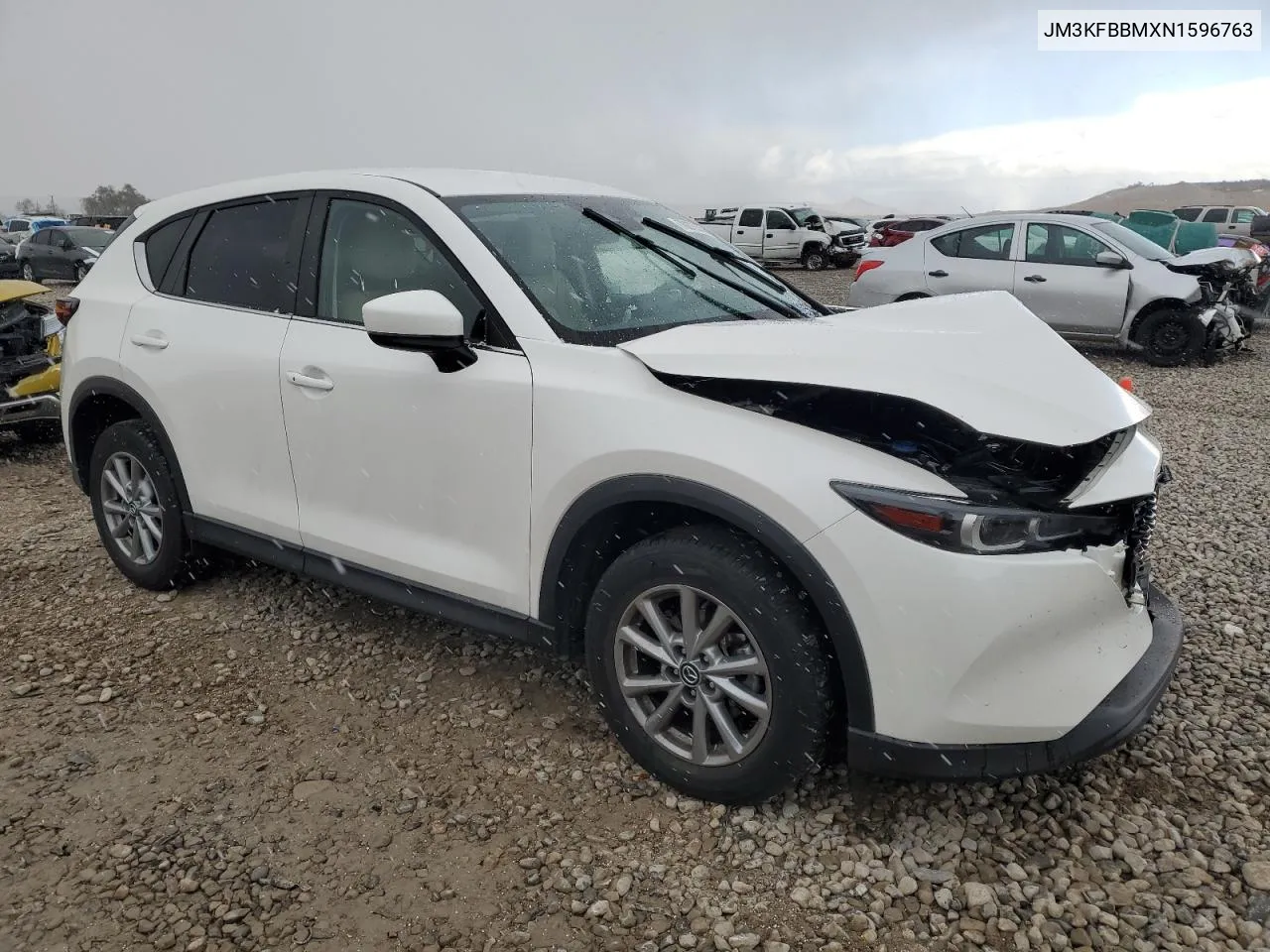 2022 Mazda Cx-5 Select VIN: JM3KFBBMXN1596763 Lot: 78673344