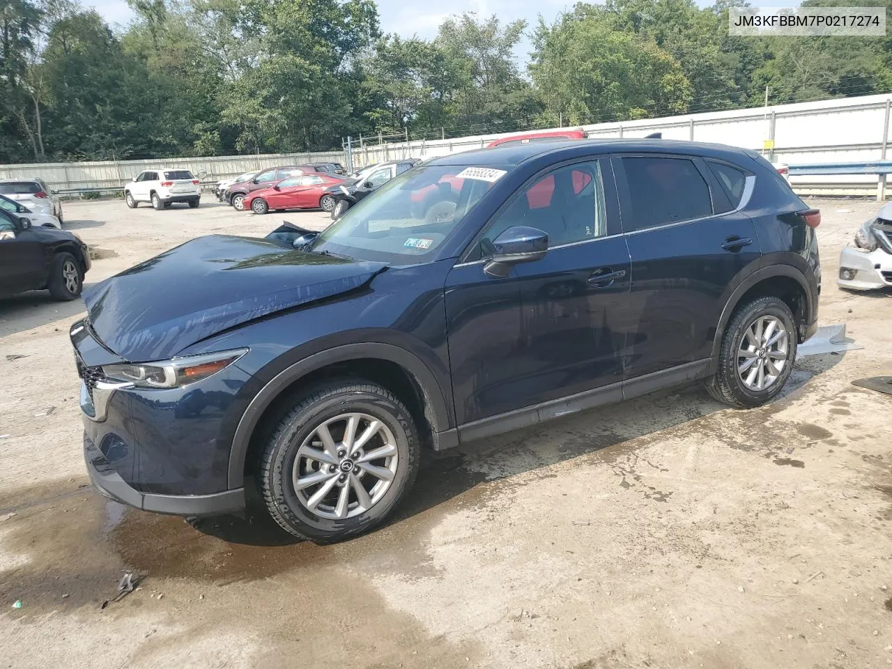 2023 Mazda Cx-5 Select VIN: JM3KFBBM7P0217274 Lot: 66568334