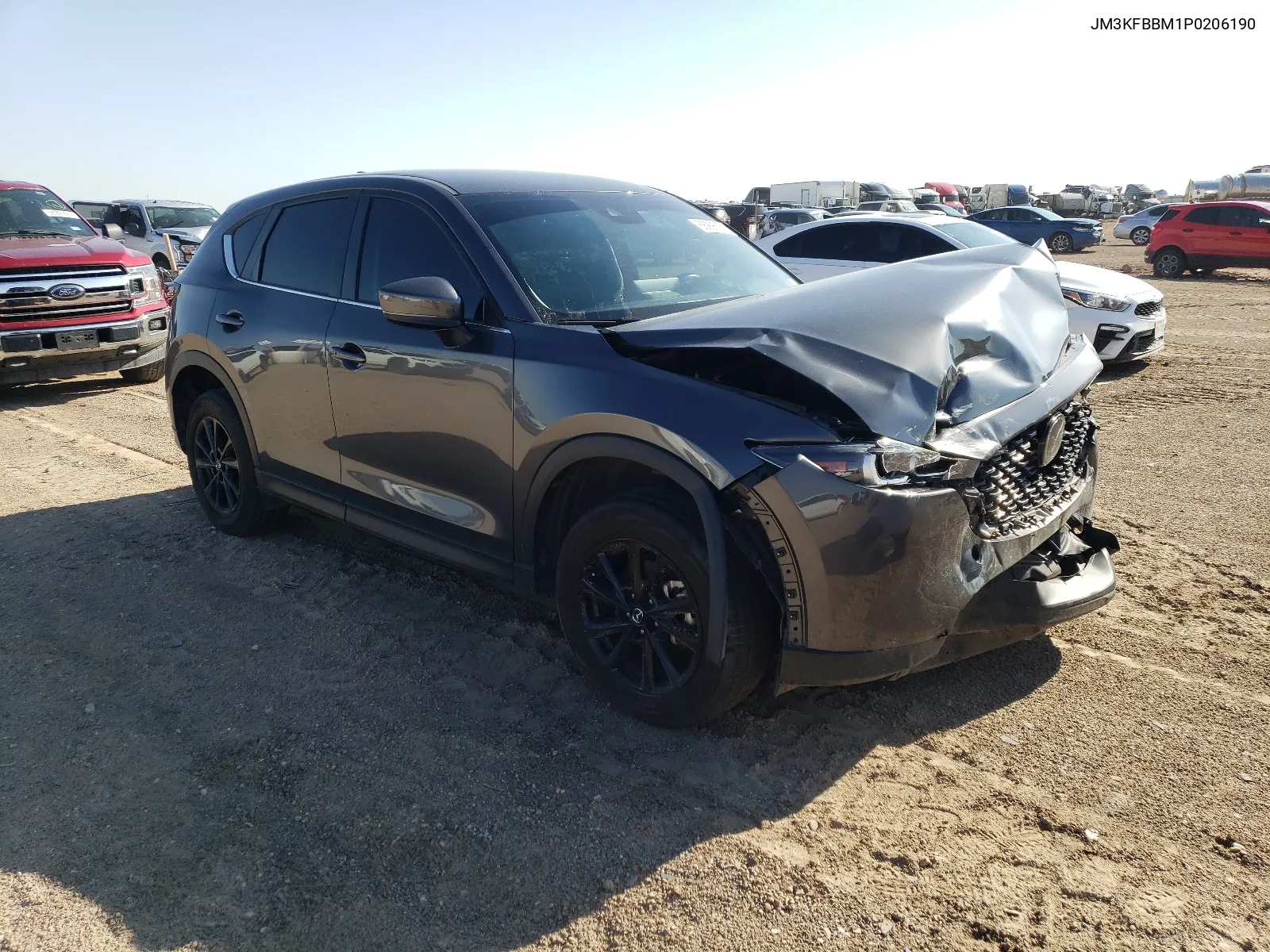 2023 Mazda Cx-5 Select VIN: JM3KFBBM1P0206190 Lot: 68996574