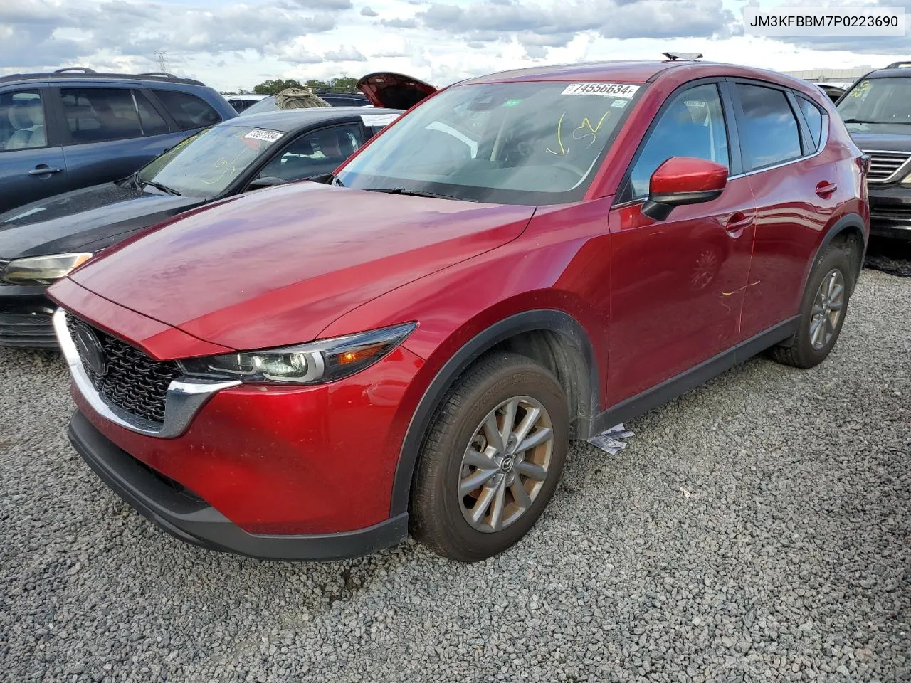 2023 Mazda Cx-5 Select VIN: JM3KFBBM7P0223690 Lot: 74556634