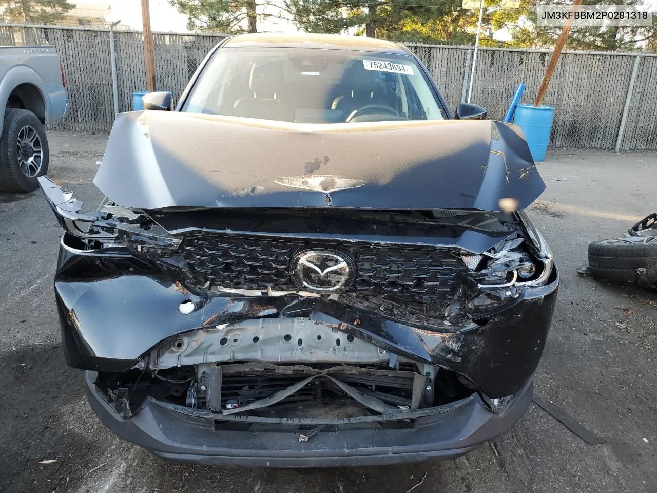 2023 Mazda Cx-5 Select VIN: JM3KFBBM2P0281318 Lot: 75243694