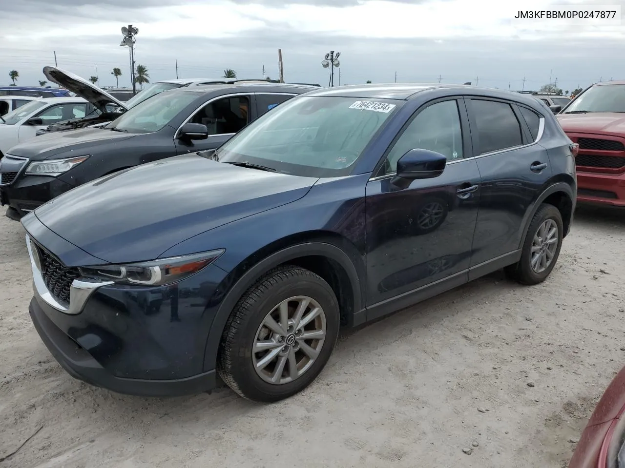 2023 Mazda Cx-5 Select VIN: JM3KFBBM0P0247877 Lot: 76421234