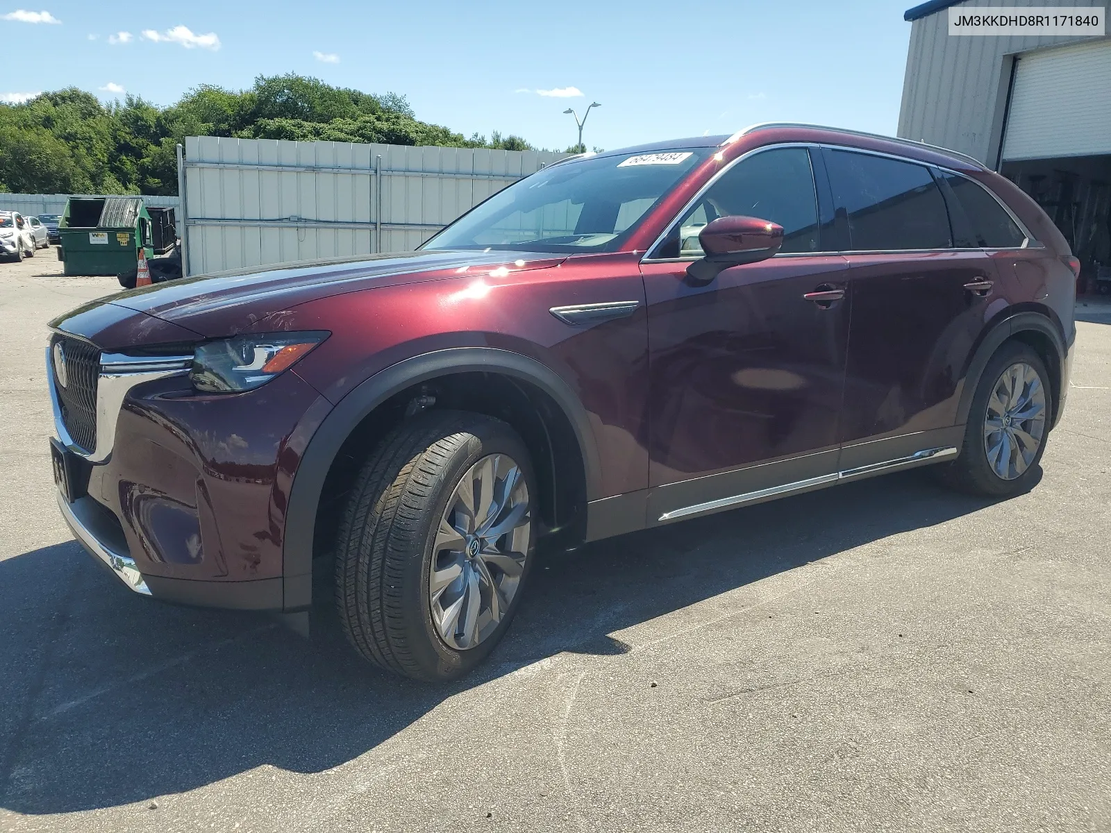 2024 Mazda Cx-90 Premium VIN: JM3KKDHD8R1171840 Lot: 66479484