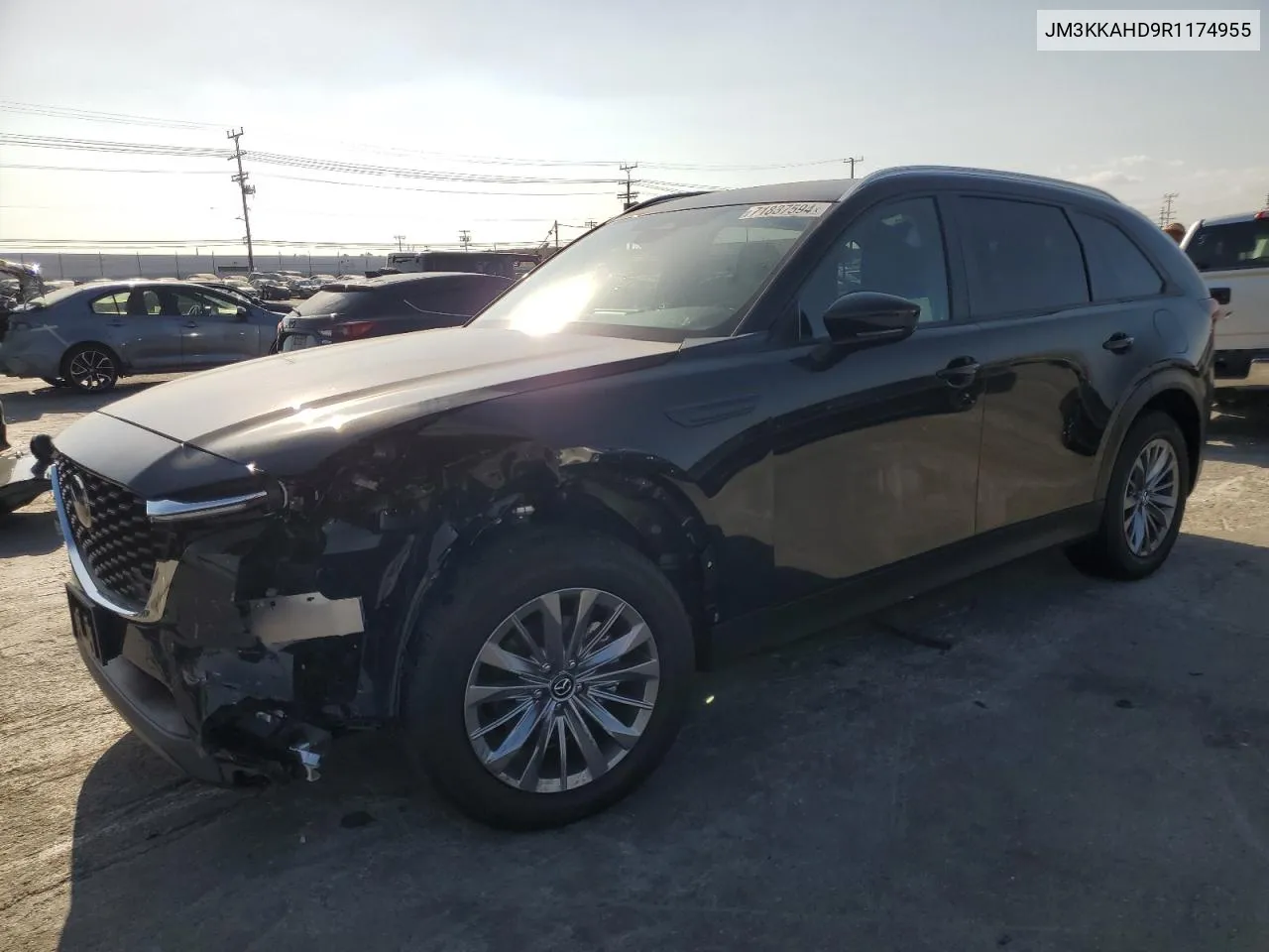 2024 Mazda Cx-90 Select VIN: JM3KKAHD9R1174955 Lot: 71837594