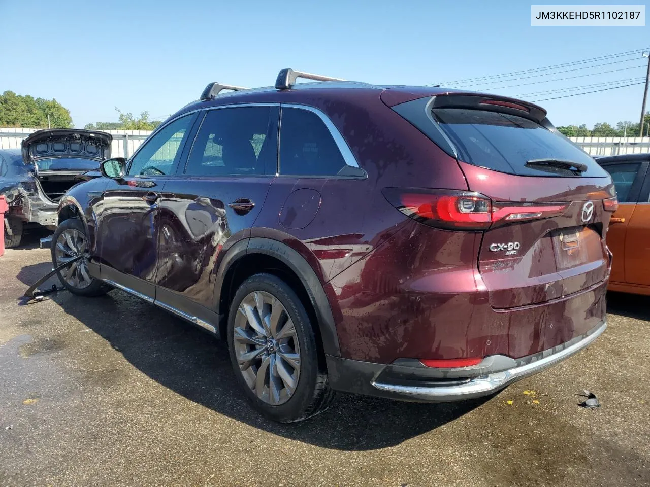 2024 Mazda Cx-90 Premium Plus VIN: JM3KKEHD5R1102187 Lot: 72133314