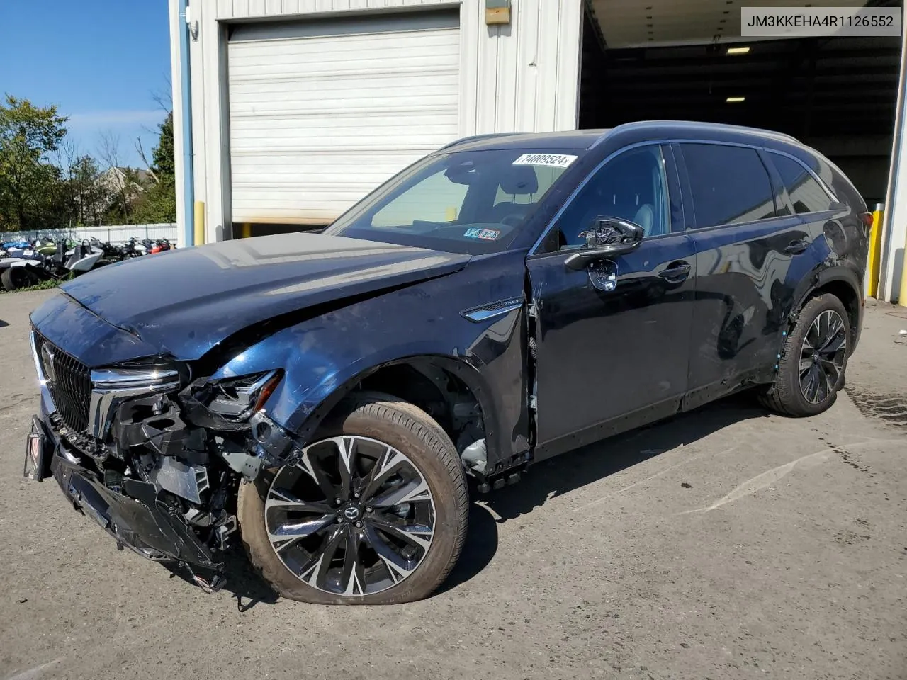 2024 Mazda Cx-90 Premium Plus VIN: JM3KKEHA4R1126552 Lot: 74009524