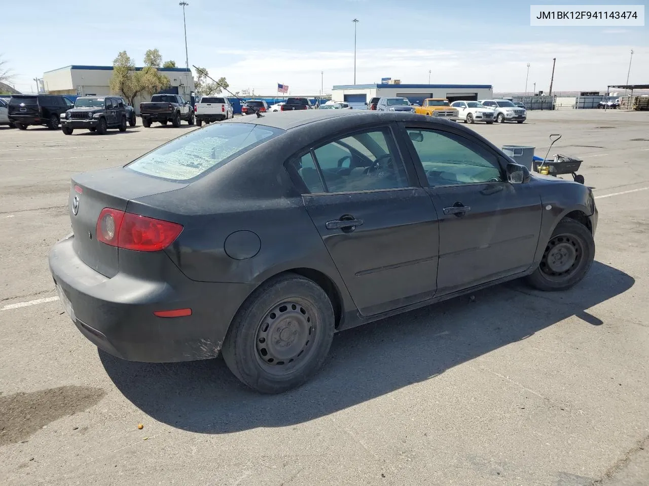 2004 Mazda 3 I VIN: JM1BK12F941143474 Lot: 68952494