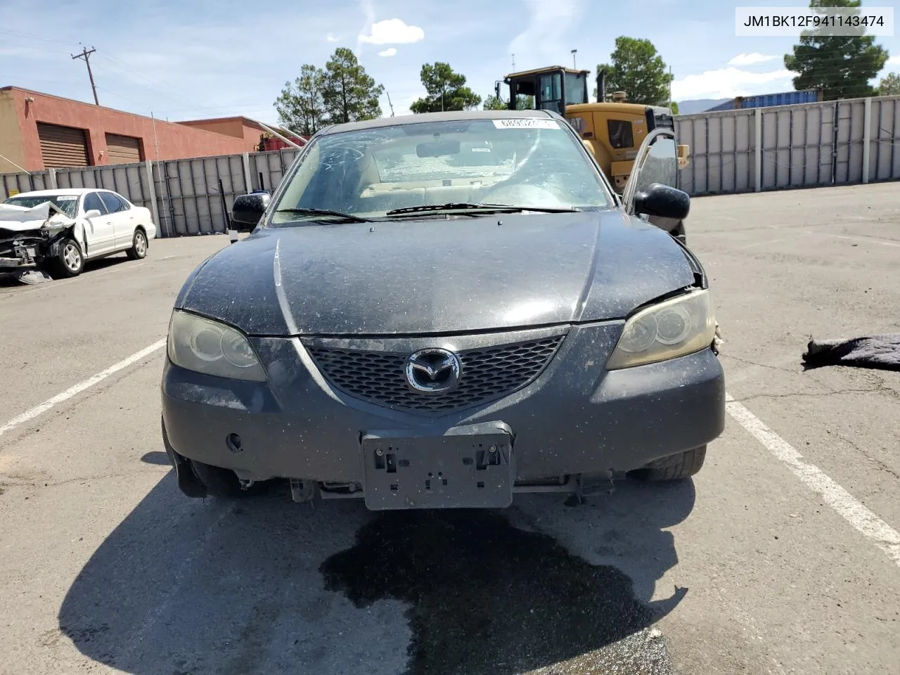 2004 Mazda 3 I VIN: JM1BK12F941143474 Lot: 68952494