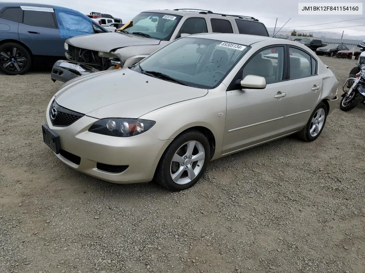 JM1BK12F841154160 2004 Mazda 3 I