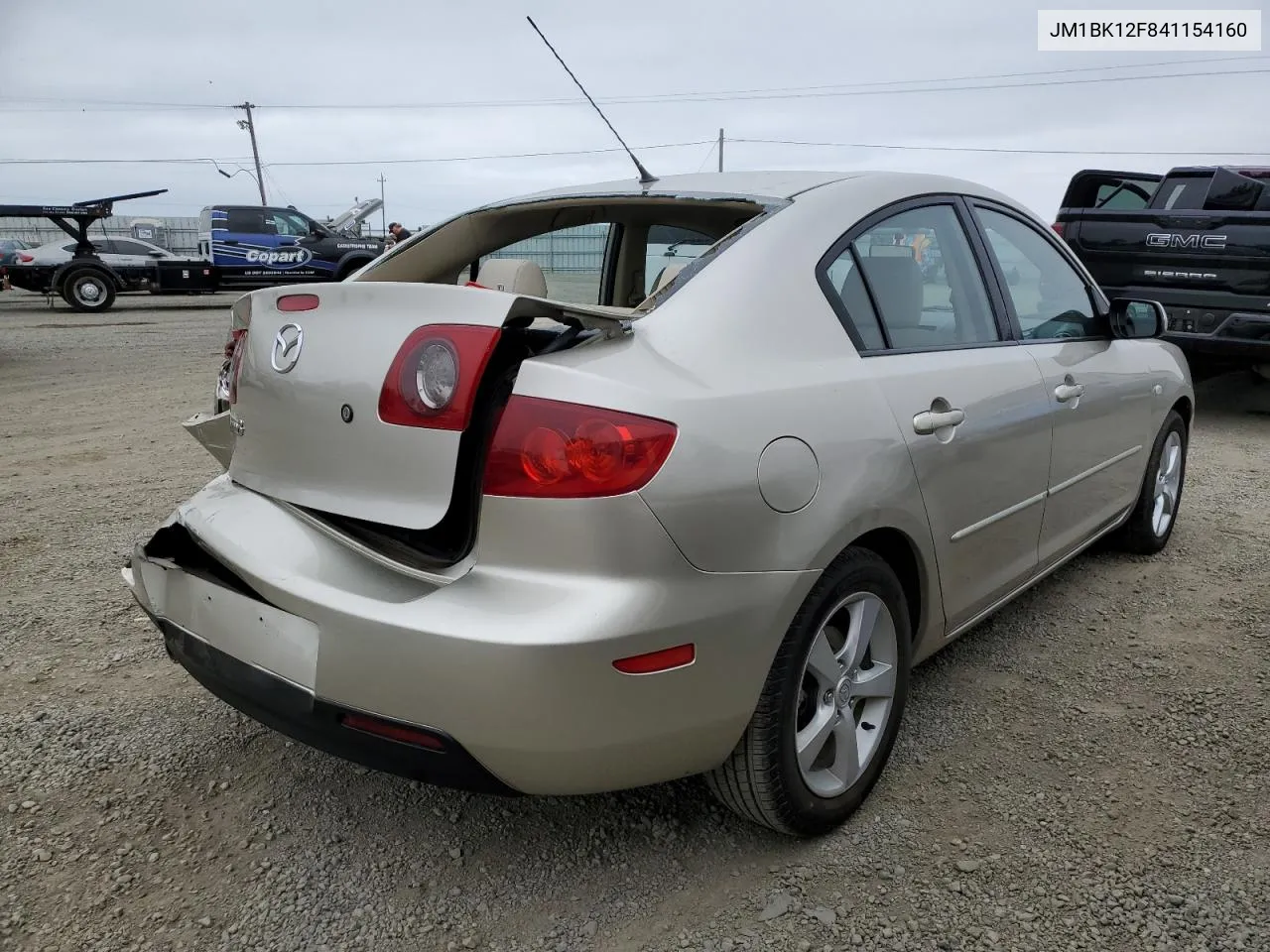 2004 Mazda 3 I VIN: JM1BK12F841154160 Lot: 69305134