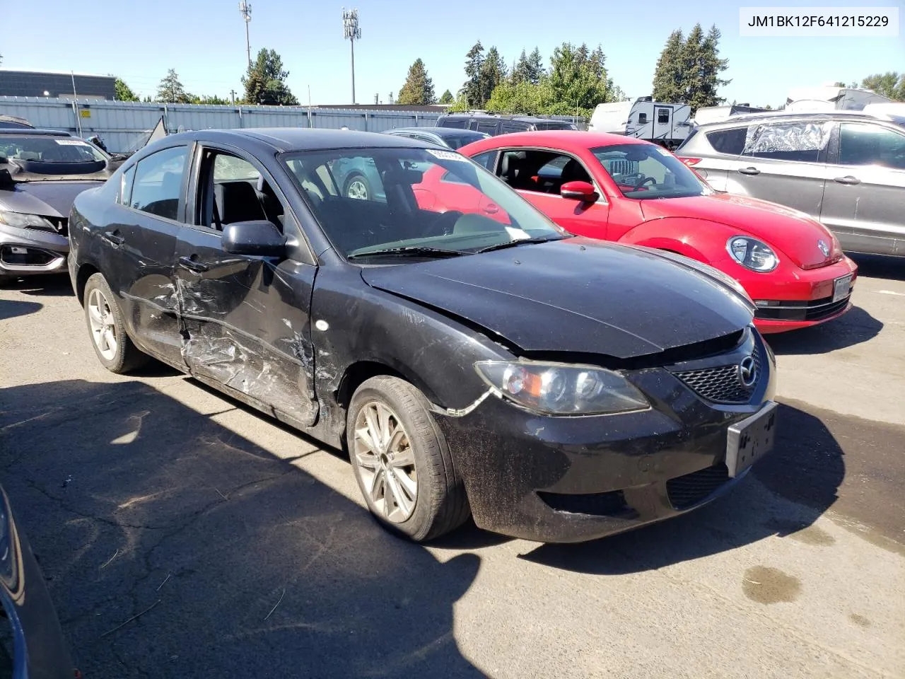 2004 Mazda 3 I VIN: JM1BK12F641215229 Lot: 69331994