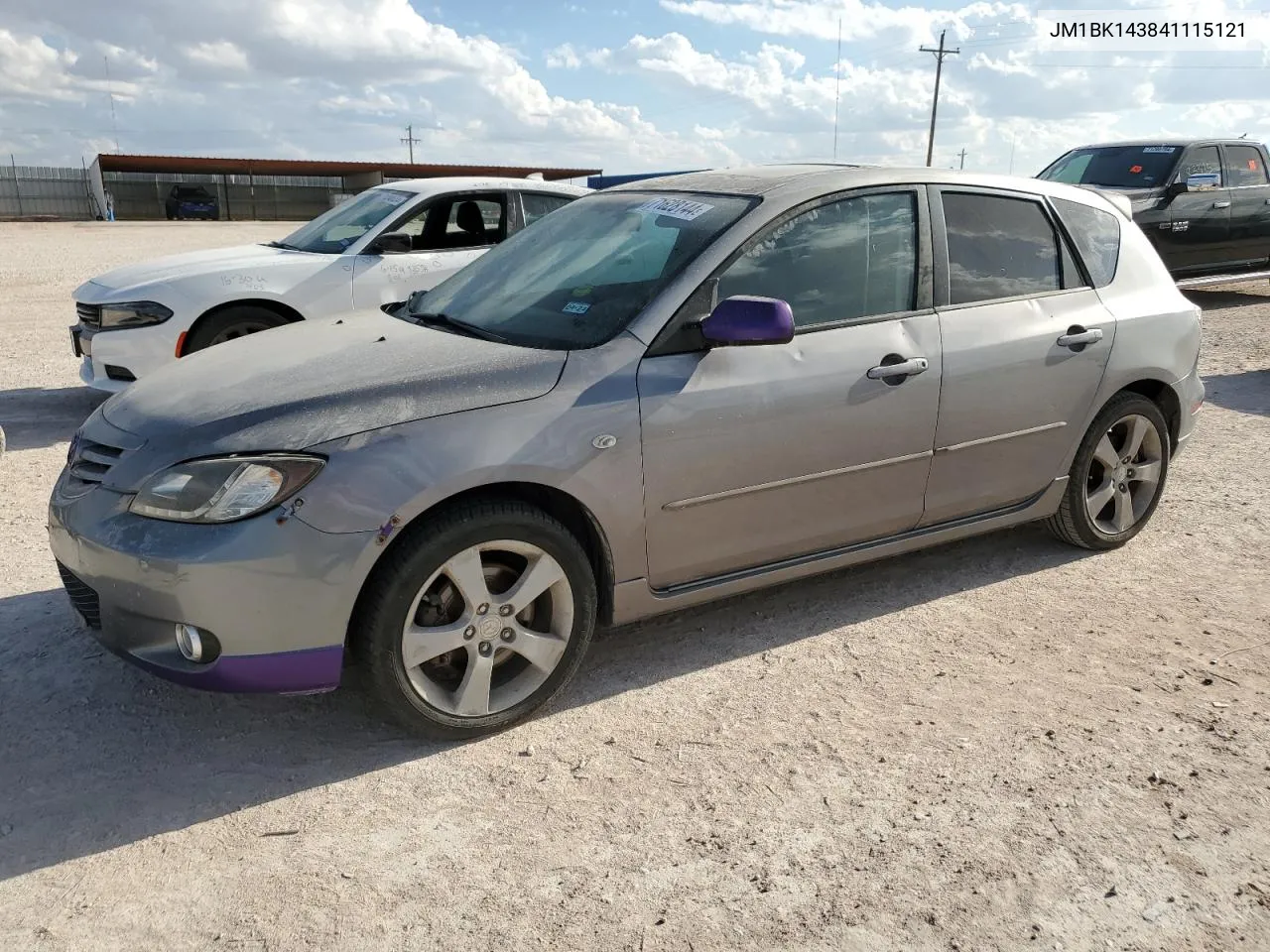 2004 Mazda 3 Hatchback VIN: JM1BK143841115121 Lot: 71628144