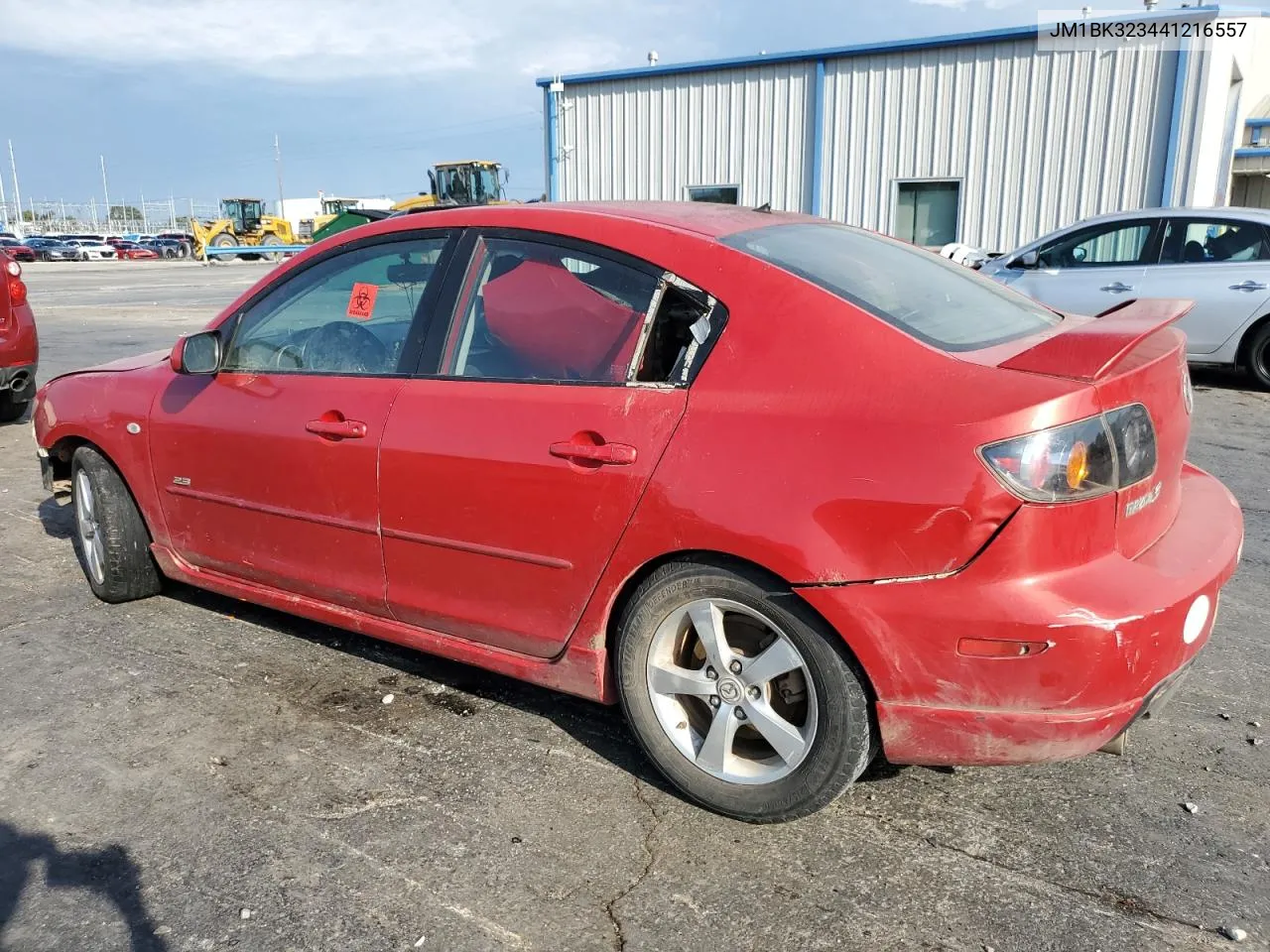 2004 Mazda 3 S VIN: JM1BK323441216557 Lot: 72258824