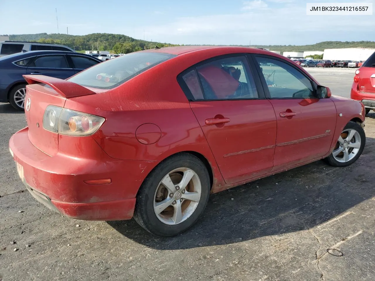 2004 Mazda 3 S VIN: JM1BK323441216557 Lot: 72258824