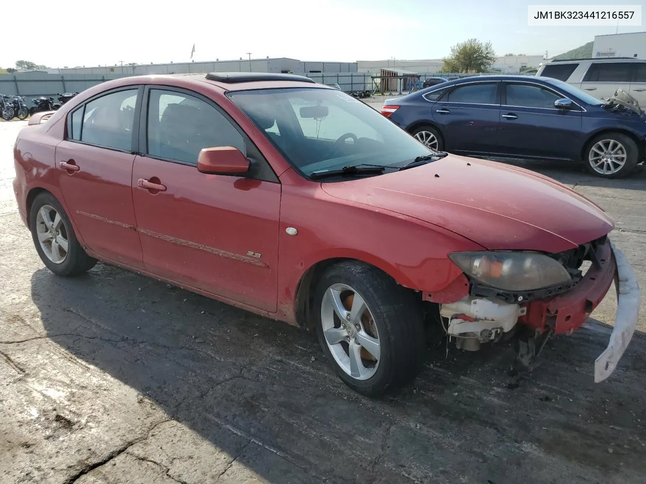 2004 Mazda 3 S VIN: JM1BK323441216557 Lot: 72258824