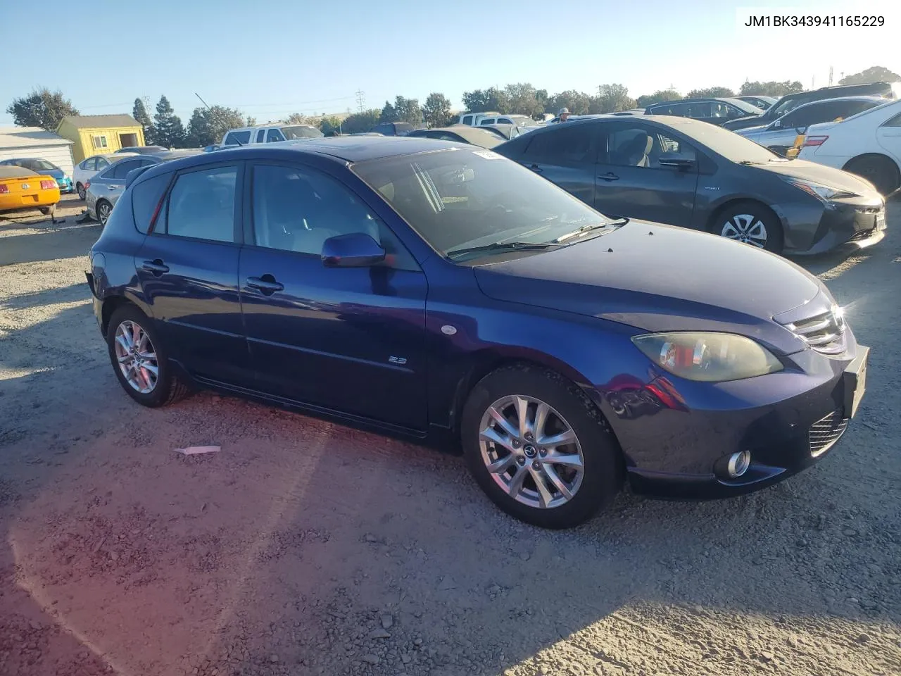 2004 Mazda 3 Hatchback VIN: JM1BK343941165229 Lot: 75268794