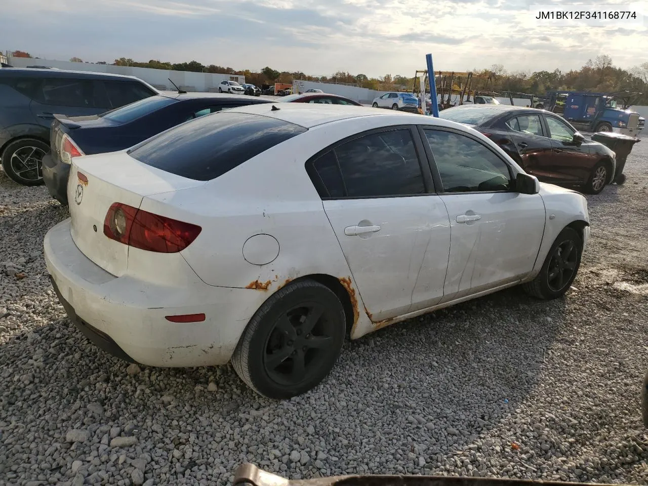 2004 Mazda 3 I VIN: JM1BK12F341168774 Lot: 76951854