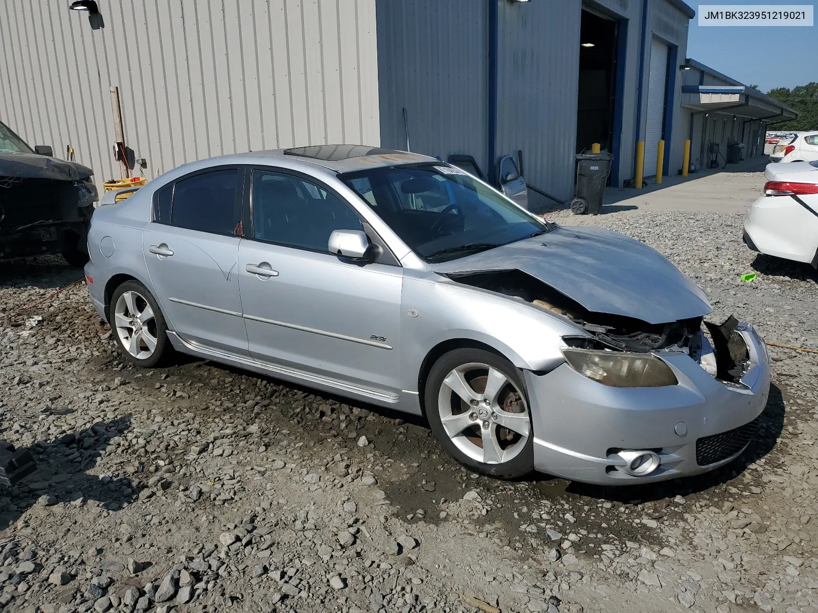 2005 Mazda 3 S VIN: JM1BK323951219021 Lot: 67484234