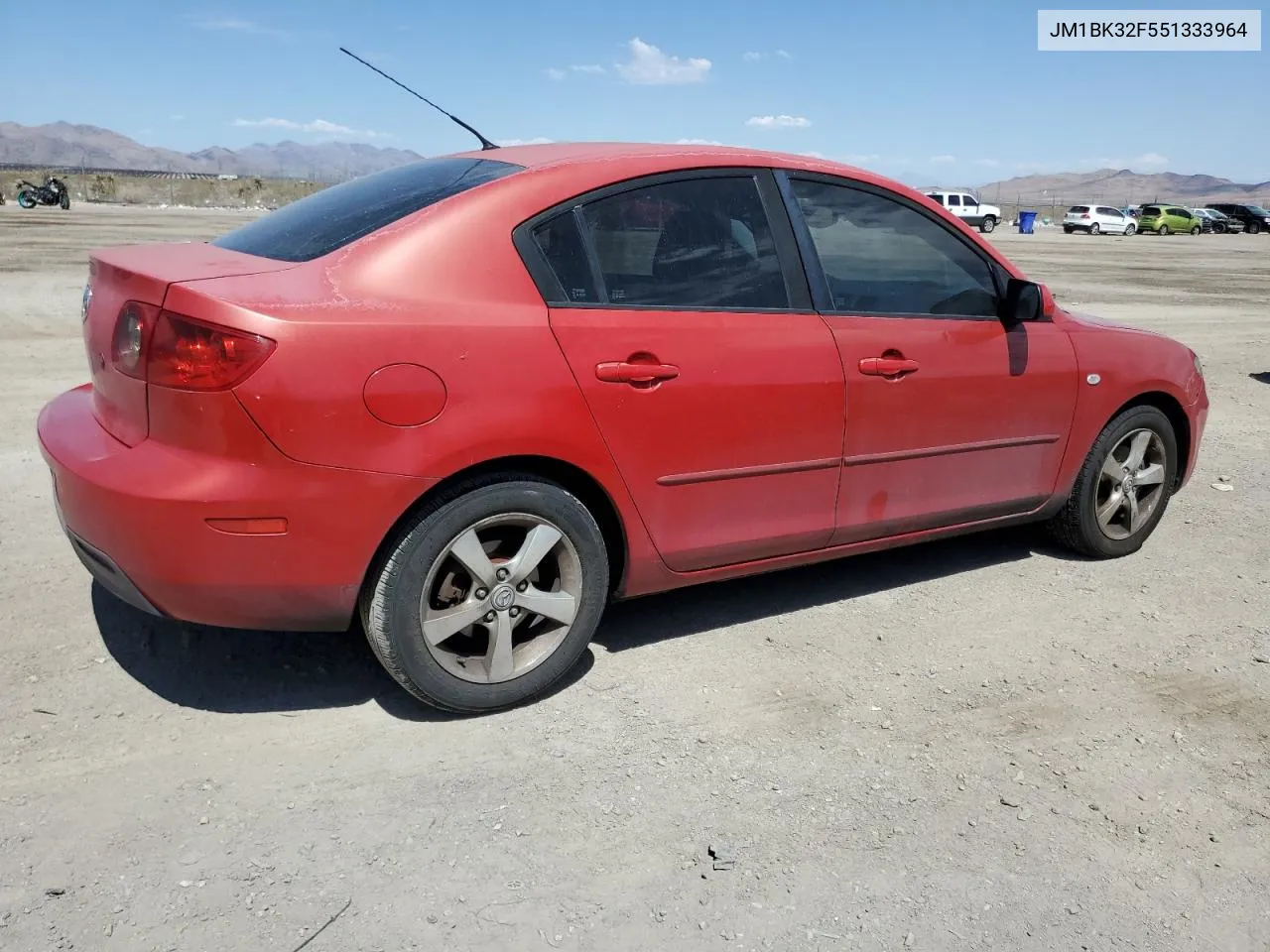 2005 Mazda 3 I VIN: JM1BK32F551333964 Lot: 69258844