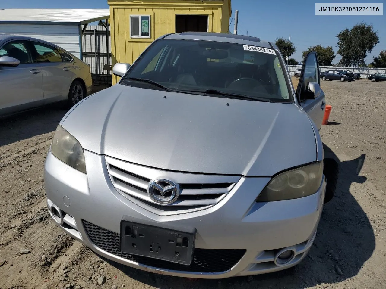 2005 Mazda 3 S VIN: JM1BK323051224186 Lot: 69436974