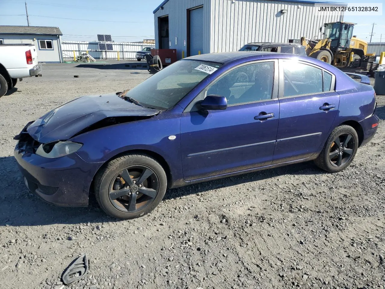 2005 Mazda 3 I VIN: JM1BK12F651328342 Lot: 70061514