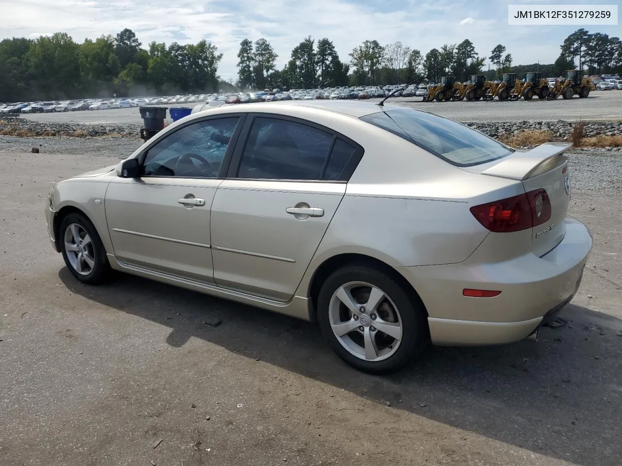 2005 Mazda 3 I VIN: JM1BK12F351279259 Lot: 70184684